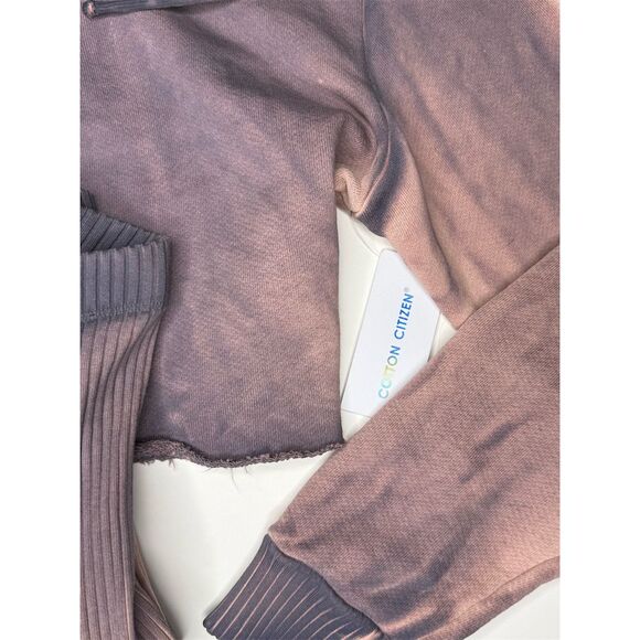 Cotton Citizen Brown and Black Hoodie Set - Picture 4 of 4